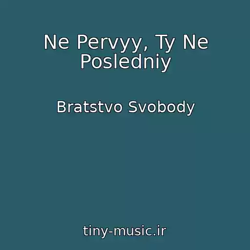 کاور آهنگ Ne Pervyy, Ty Ne Posledniy از Bratstvo Svobody