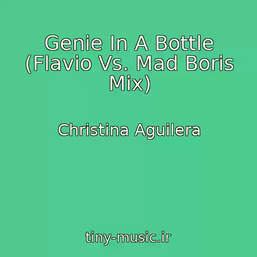 کاور آهنگ Genie In A Bottle (Flavio Vs. Mad Boris Mix) از Christina Aguilera