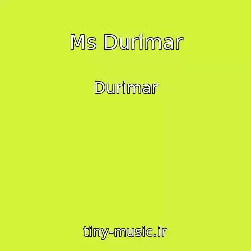 کاور آهنگ Ms Durimar از Durimar