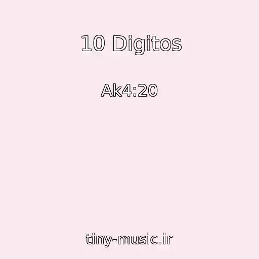 کاور آهنگ 10 Digitos از Ak4:20