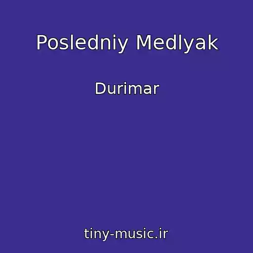 کاور آهنگ Posledniy Medlyak از Durimar