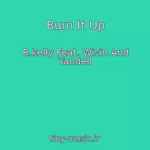 کاور آهنگ Burn It Up از R.kelly Feat. Wisin And Yandell