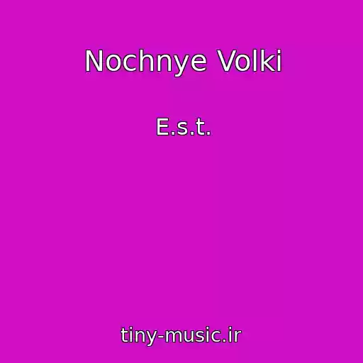کاور آهنگ Nochnye Volki از E.s.t.