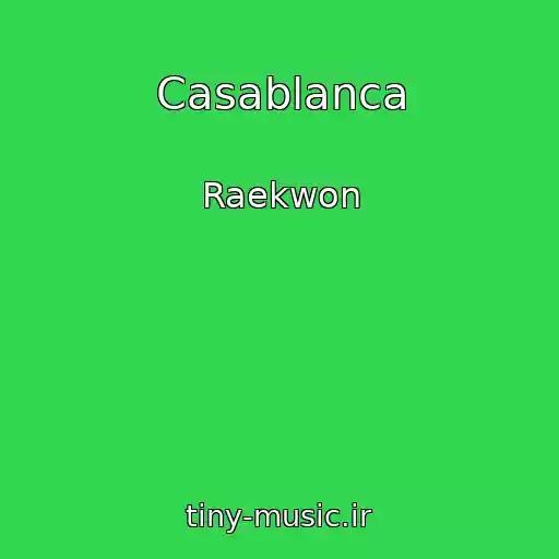 کاور آهنگ Casablanca از Raekwon