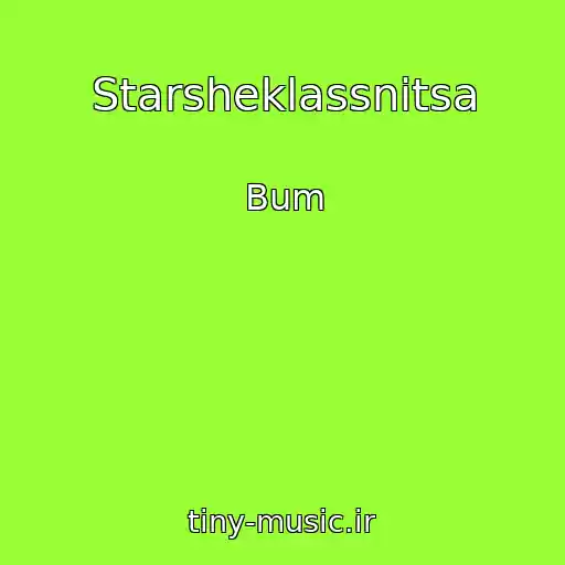 کاور آهنگ Starsheklassnitsa از Bum