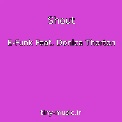 کاور آهنگ Shout از E-Funk Feat. Donica Thorton