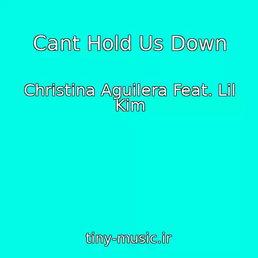 کاور آهنگ Cant Hold Us Down از Christina Aguilera Feat. Lil Kim