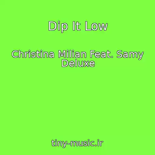 کاور آهنگ Dip It Low از Christina Milian Feat. Samy Deluxe
