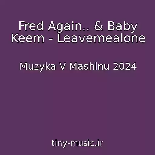 کاور آهنگ Fred Again.. & Baby Keem - Leavemealone از Muzyka V Mashinu 2024