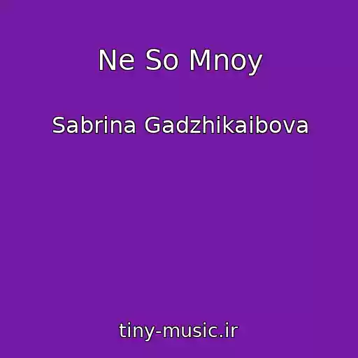 کاور آهنگ Ne So Mnoy از Sabrina Gadzhikaibova