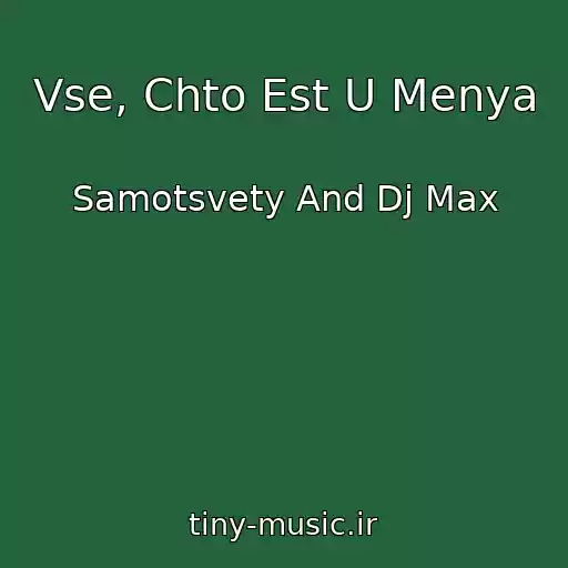 کاور آهنگ Vse, Chto Est U Menya از Samotsvety And Dj Max