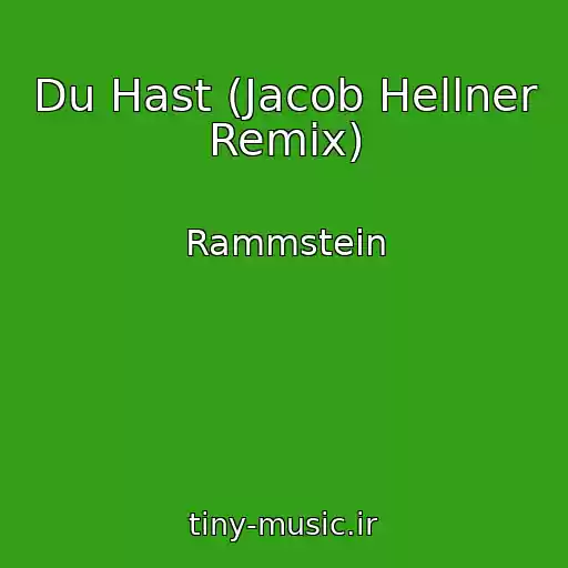 کاور آهنگ Du Hast (Jacob Hellner Remix) از Rammstein