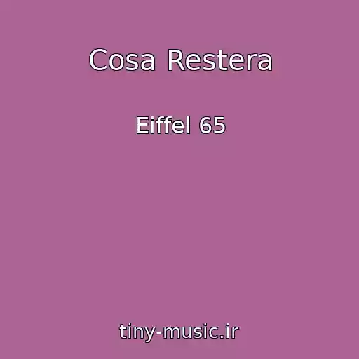 کاور آهنگ Cosa Restera از Eiffel 65