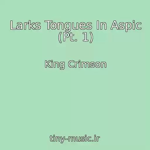 کاور آهنگ Larks Tongues In Aspic (Pt. 1) از King Crimson
