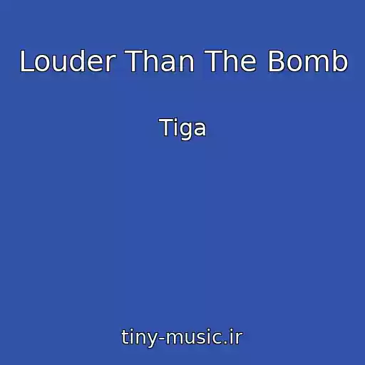 کاور آهنگ Louder Than The Bomb از Tiga