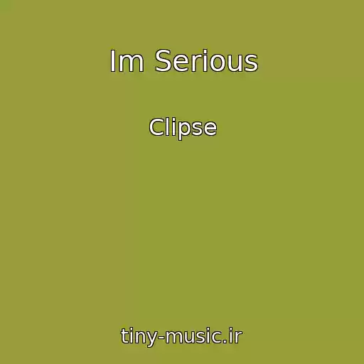کاور آهنگ Im Serious از Clipse