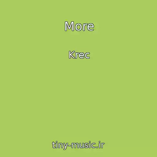 کاور آهنگ More از Krec