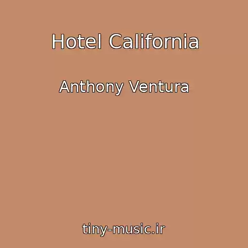 کاور آهنگ Hotel California از Anthony Ventura