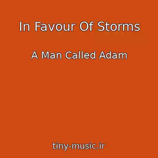 کاور آهنگ In Favour Of Storms از A Man Called Adam
