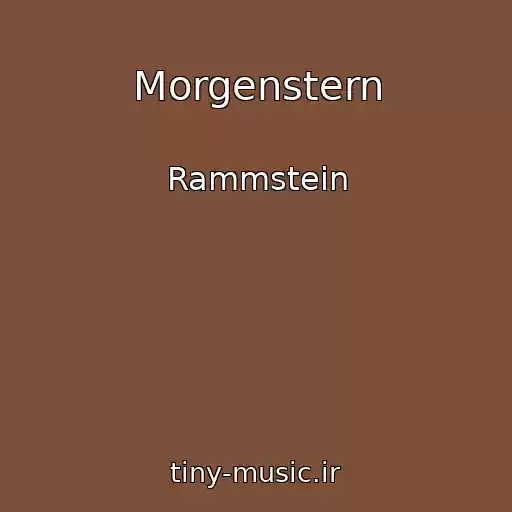 کاور آهنگ Morgenstern از Rammstein