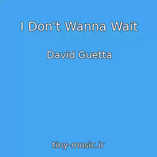 کاور آهنگ I Don't Wanna Wait از David Guetta
