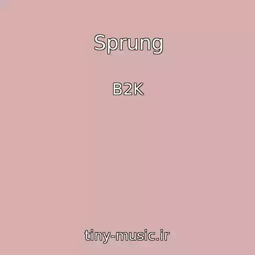کاور آهنگ Sprung از B2K