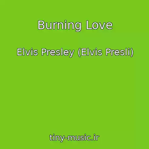 کاور آهنگ Burning Love از Elvis Presley (Elvis Presli)