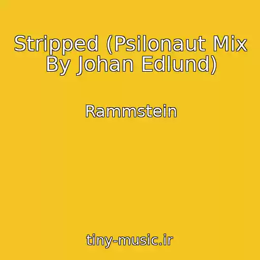 کاور آهنگ Stripped (Psilonaut Mix By Johan Edlund) از Rammstein