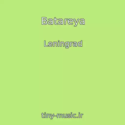 کاور آهنگ Batareya از Leningrad