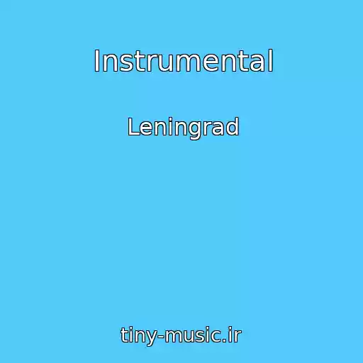 کاور آهنگ Instrumental از Leningrad