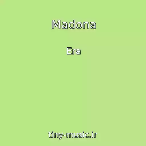 کاور آهنگ Madona از Era