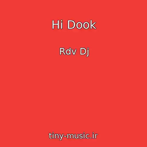 کاور آهنگ Hi Dook از Rdv Dj