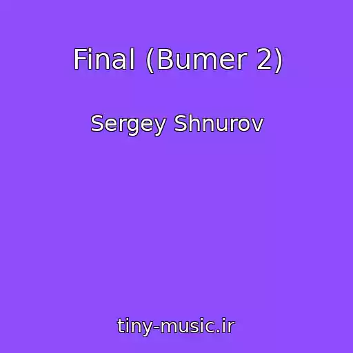 کاور آهنگ Final (Bumer 2) از Sergey Shnurov