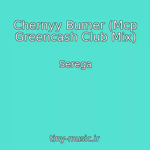 کاور آهنگ Chernyy Bumer (Mcp Greencash Club Mix) از Serega