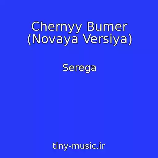 کاور آهنگ Chernyy Bumer (Novaya Versiya) از Serega