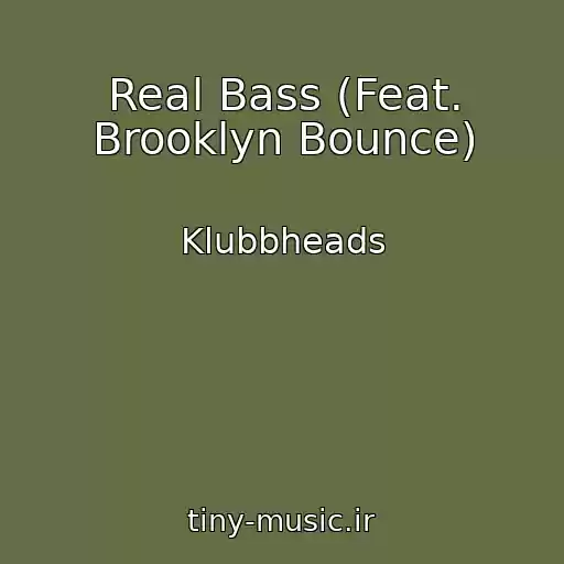 کاور آهنگ Real Bass (Feat. Brooklyn Bounce) از Klubbheads