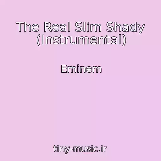 کاور آهنگ The Real Slim Shady (Instrumental) از Eminem