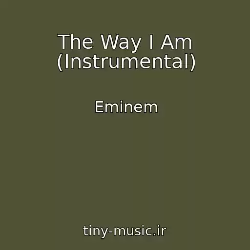 کاور آهنگ The Way I Am (Instrumental) از Eminem