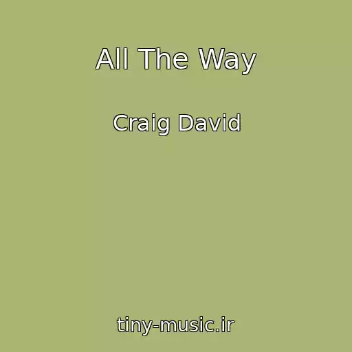 کاور آهنگ All The Way از Craig David