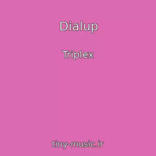 کاور آهنگ Dialup از Triplex