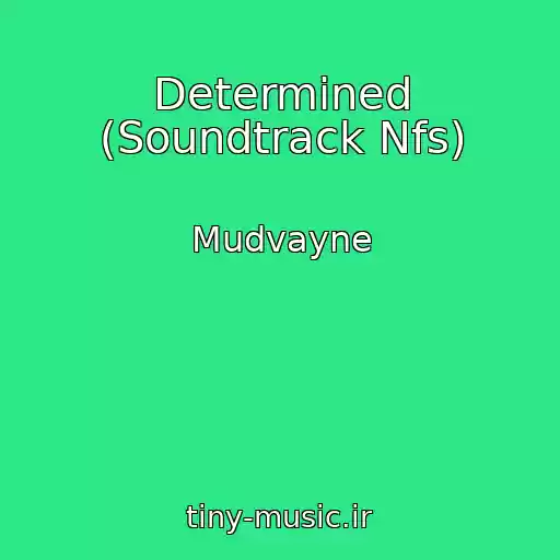 کاور آهنگ Determined (Soundtrack Nfs) از Mudvayne