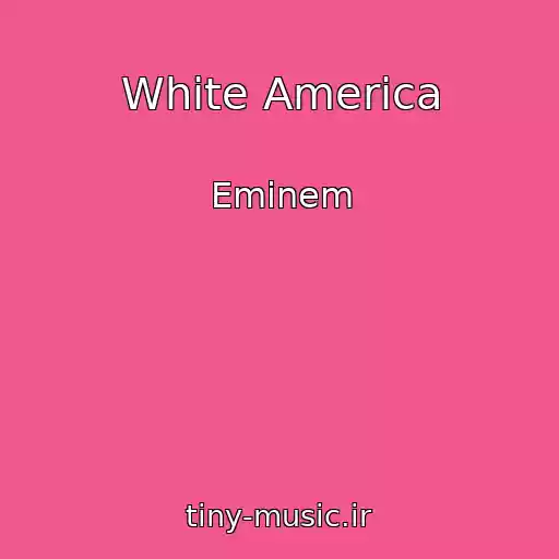کاور آهنگ White America از Eminem