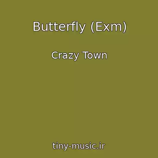 کاور آهنگ Butterfly (Exm) از Crazy Town
