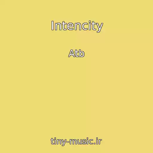 کاور آهنگ Intencity از Atb