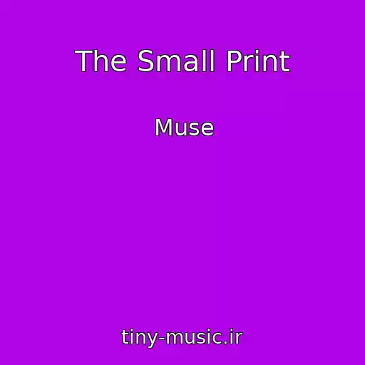 کاور آهنگ The Small Print از Muse