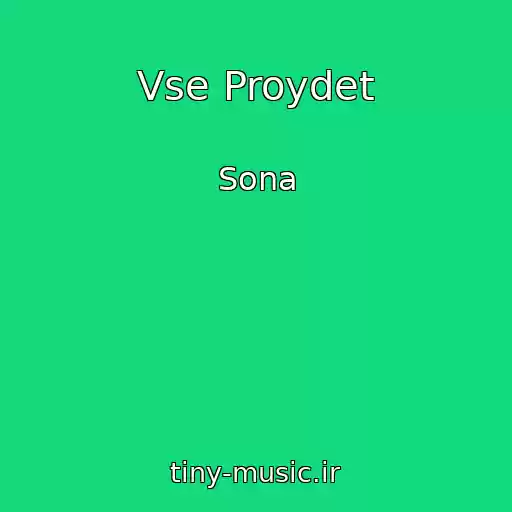 کاور آهنگ Vse Proydet از Sona