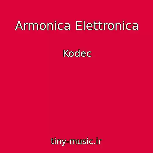 کاور آهنگ Armonica Elettronica از Kodec