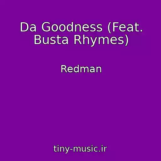 کاور آهنگ Da Goodness (Feat. Busta Rhymes) از Redman