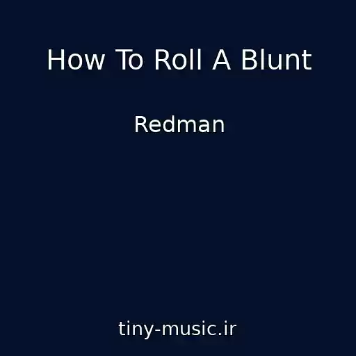 کاور آهنگ How To Roll A Blunt از Redman
