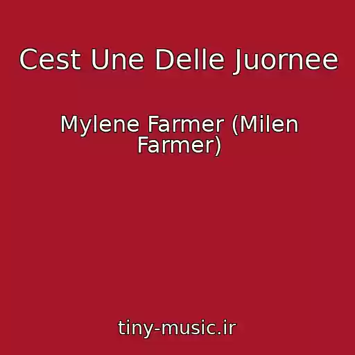 کاور آهنگ Cest Une Delle Juornee از Mylene Farmer (Milen Farmer)